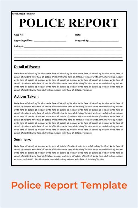 Police Reports & Open Records .